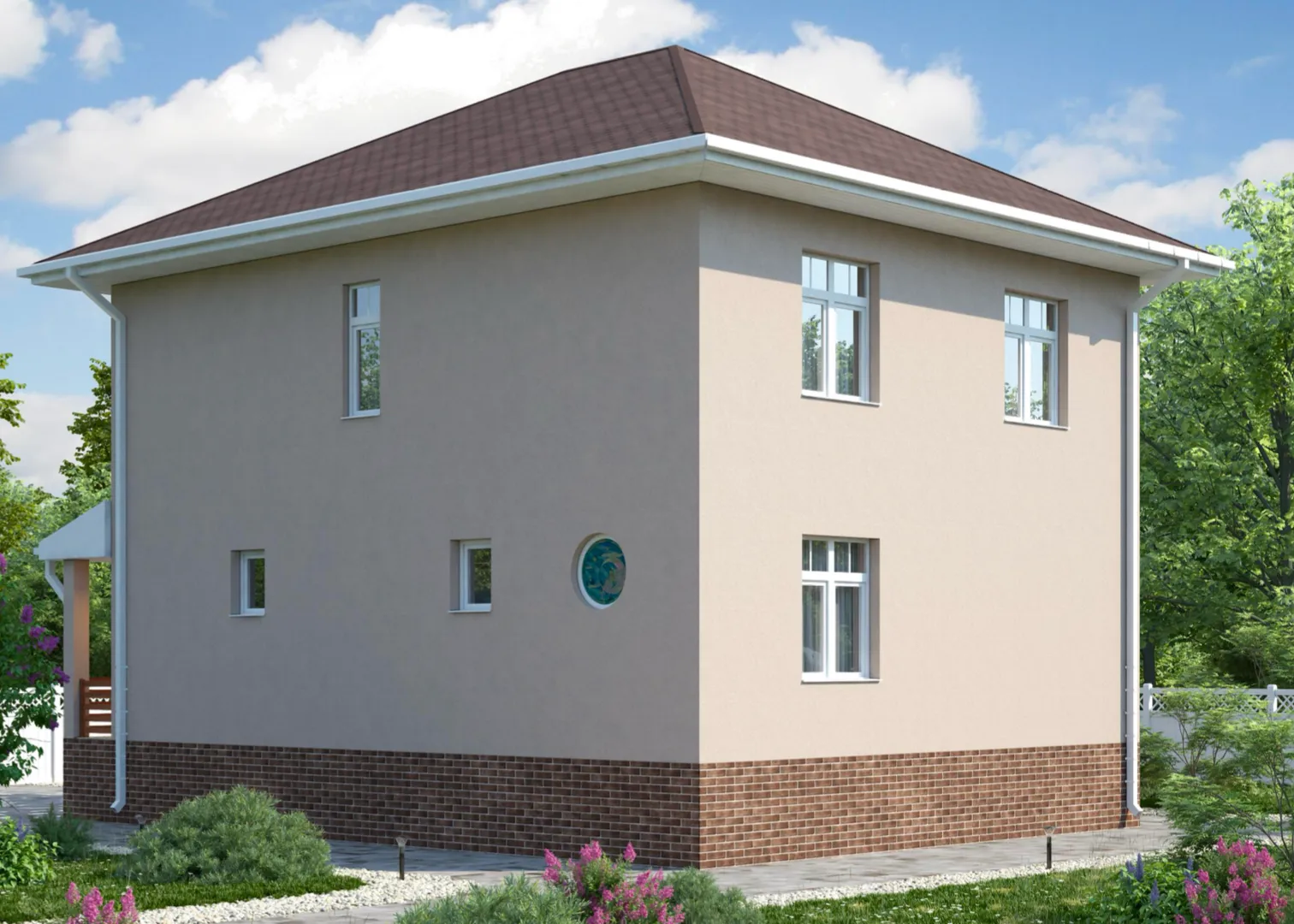 Двухэтажный загородный дом 4С-144_10 (2)