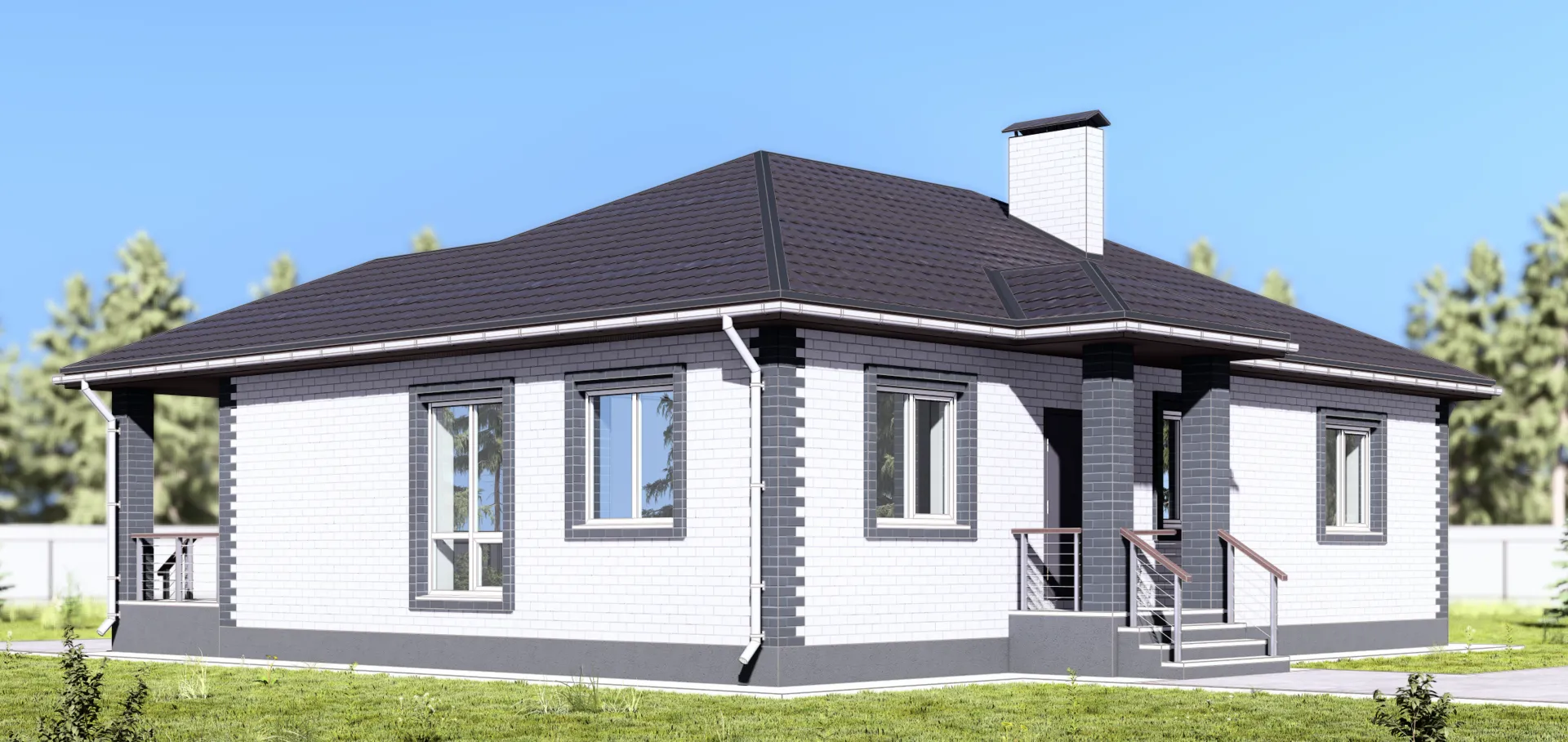 Проект загородного дома NHD-114