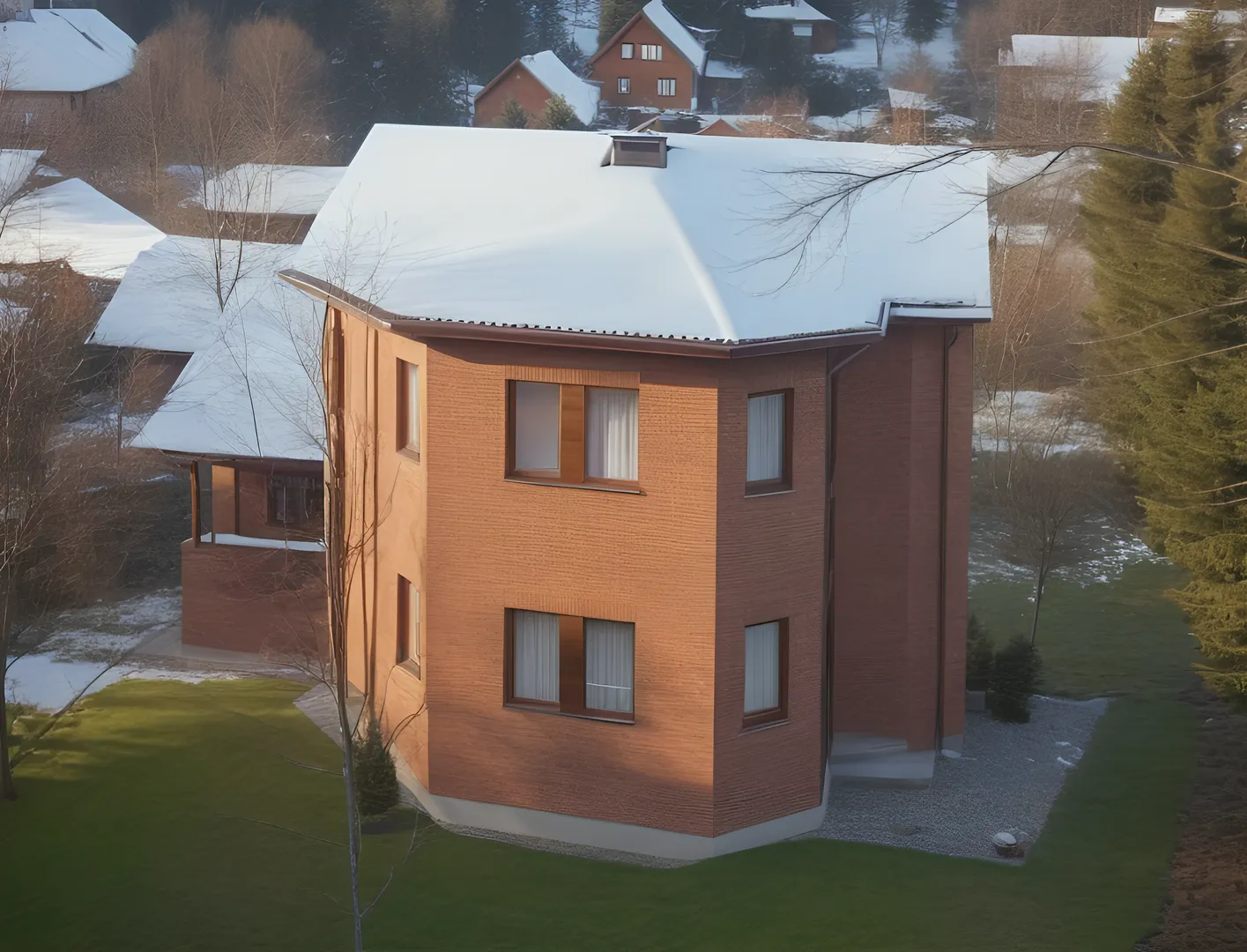 Двухэтажного дома Усадьба S