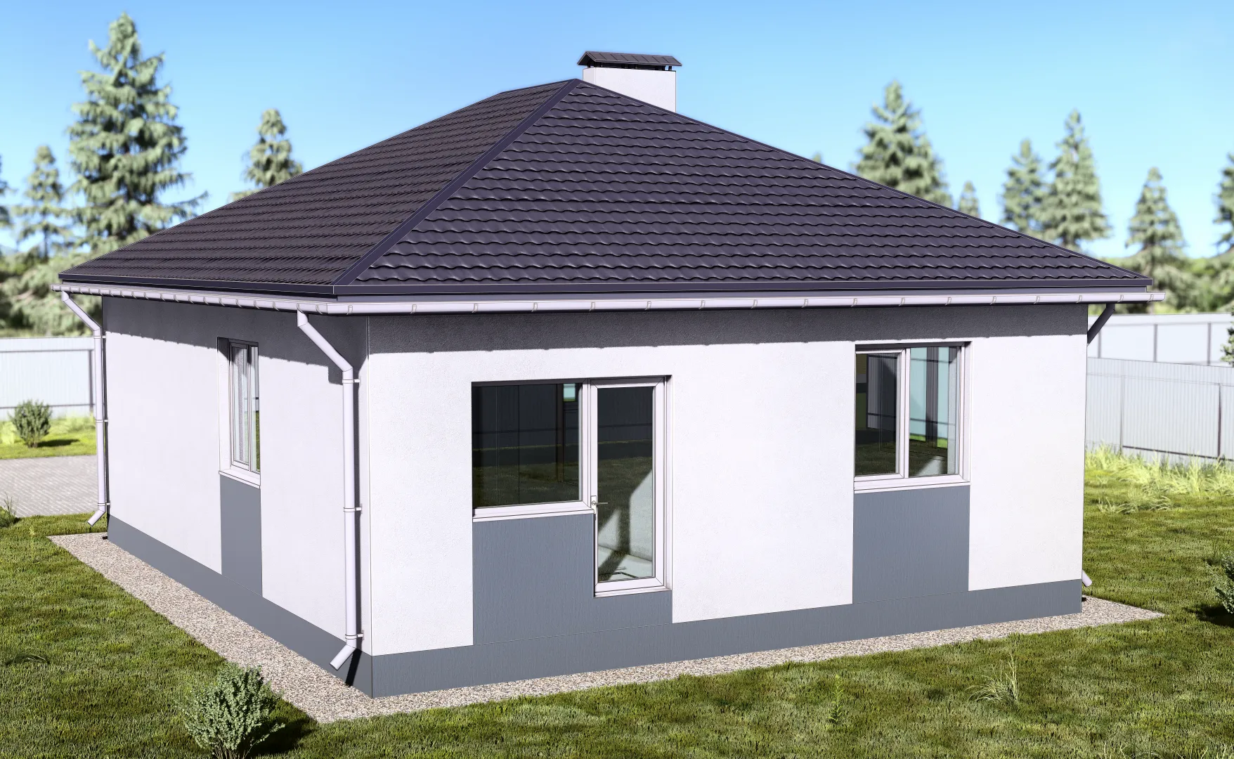 Проект загородного дома NHD-146