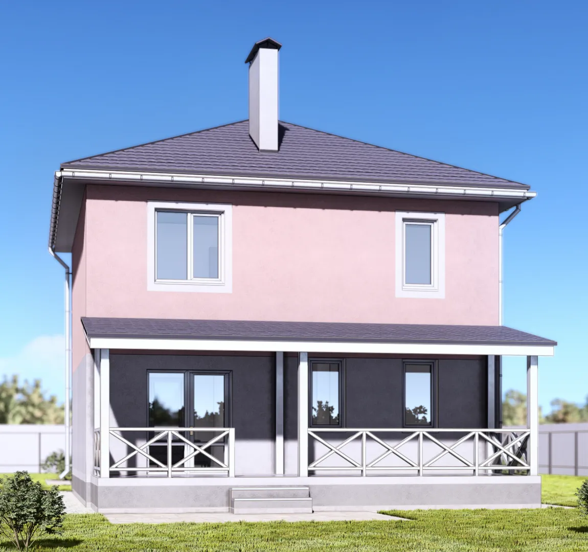 Проект загородного дома NHD-143