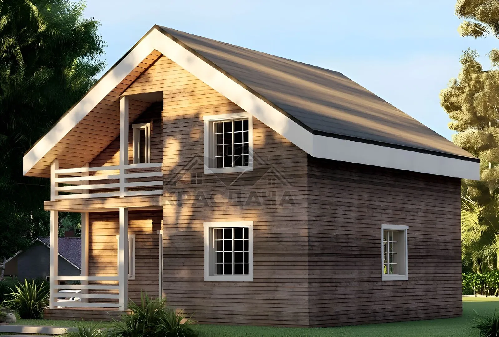 Каркасный дом 110 кв.м.