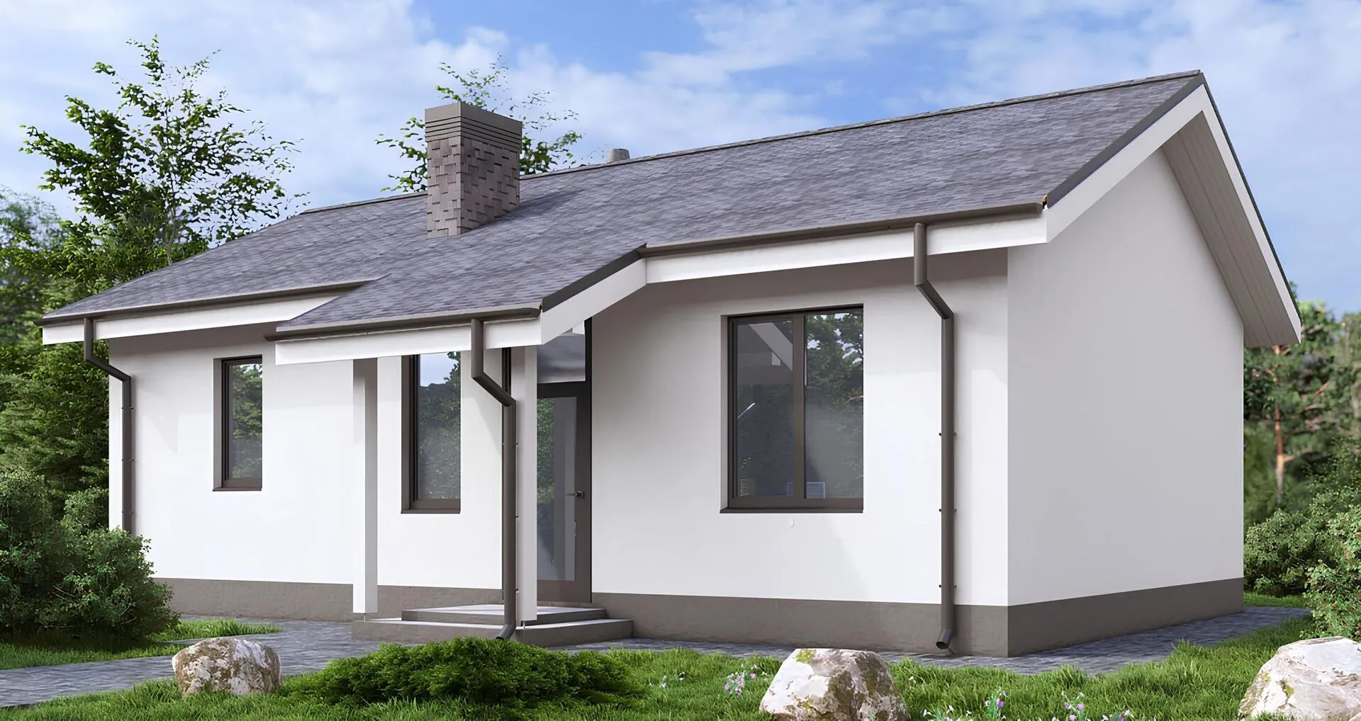 Дом из газобетона 