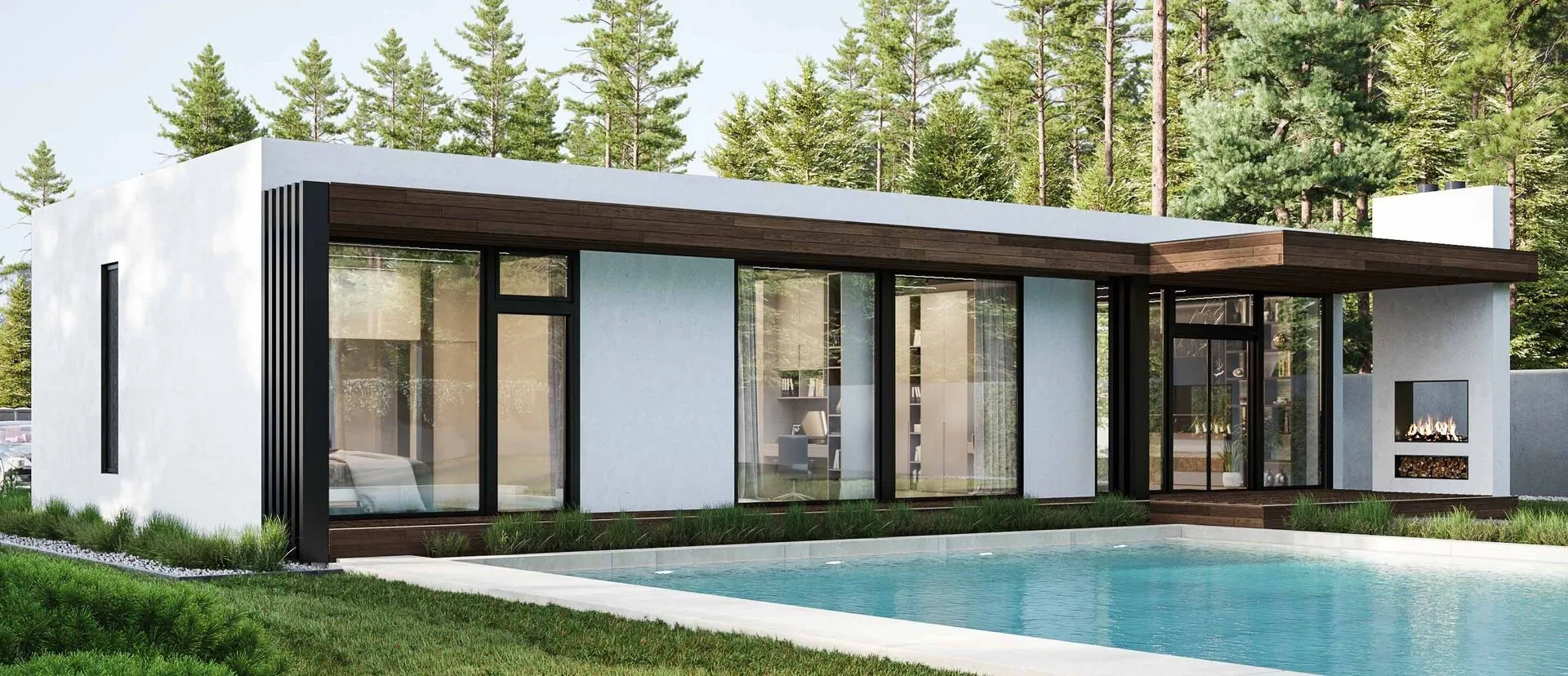 Одноэтажный дом Уно