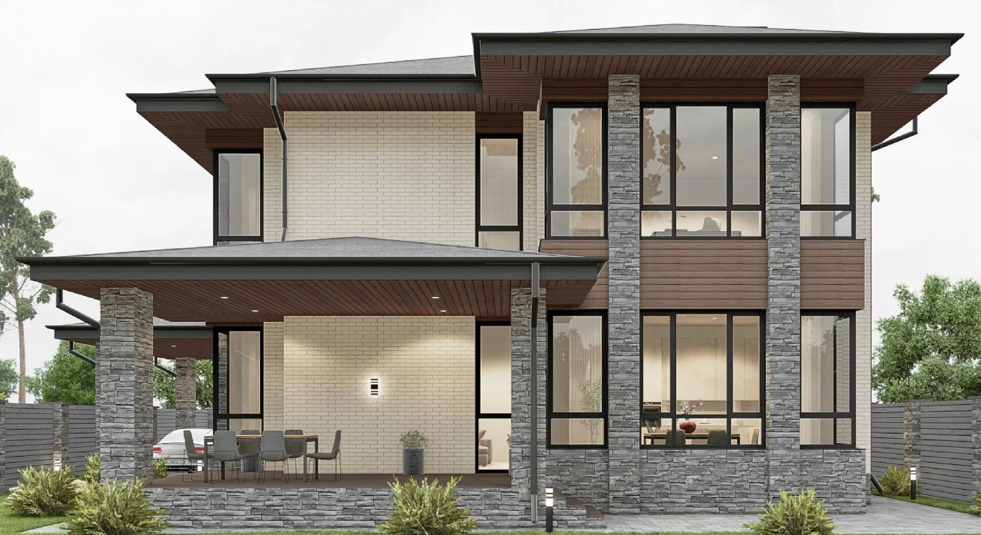 Двухэтажный дом Бостон-3