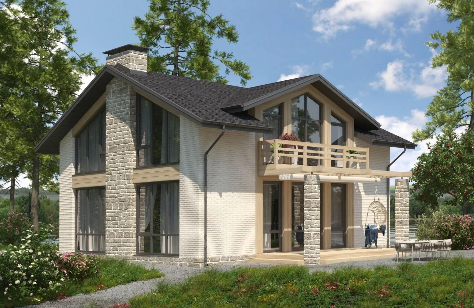 2-х этажно шале №110