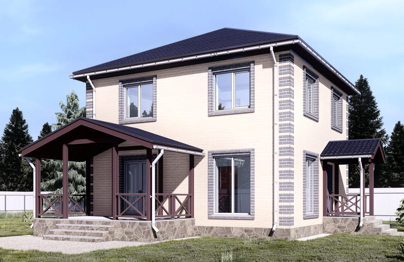 Проект загородного дома NHD-116