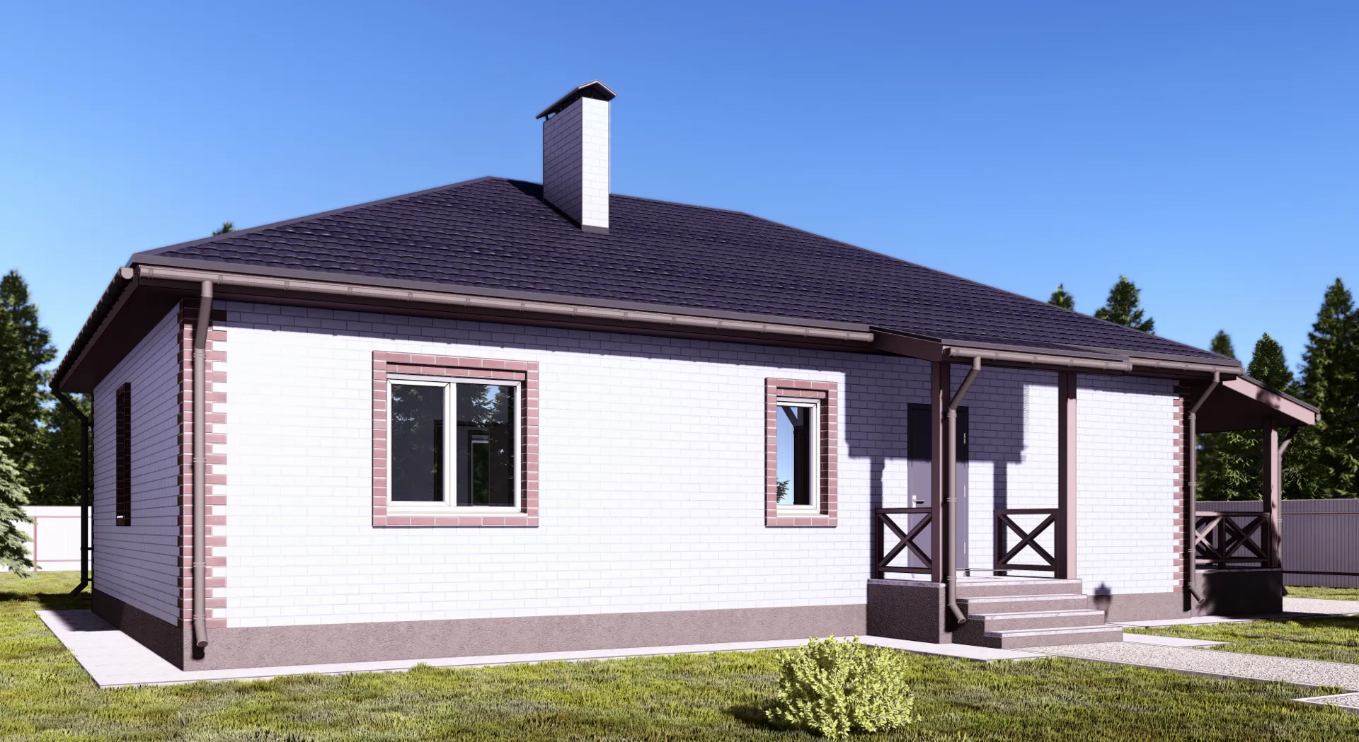 Проект загородного дома NHD-115