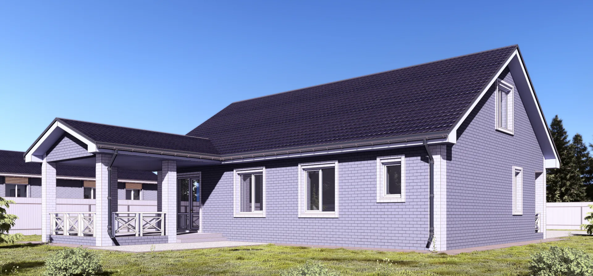 Проект загородного дома NHD-129