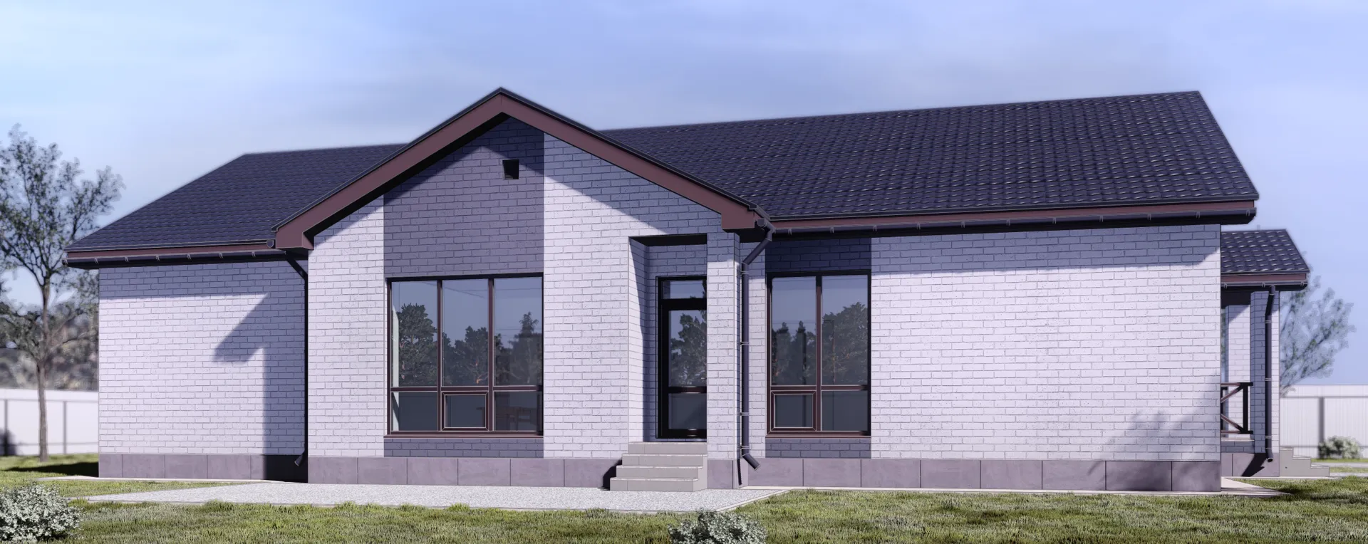 Проект загородного дома NHD-125