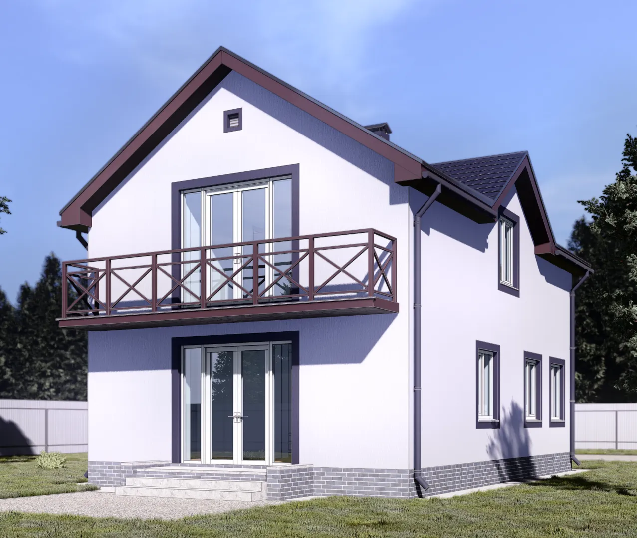 Проект загородного дома NHD-113