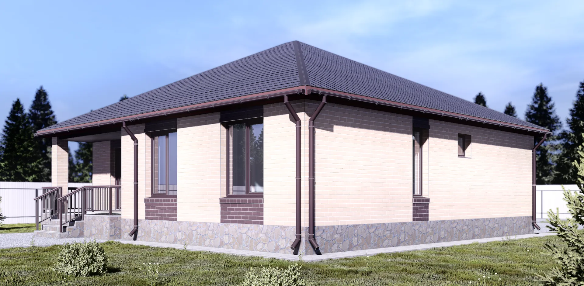 Проект загородного дома NHD-109