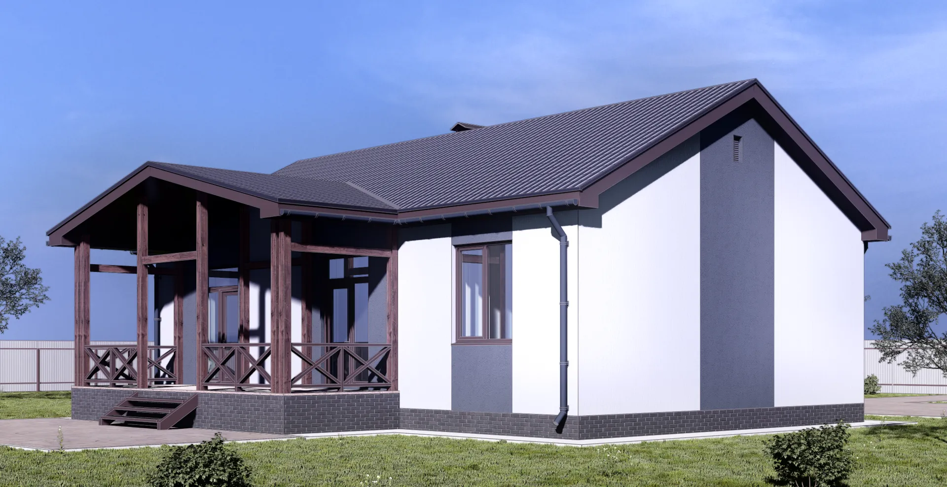 Проект загородного дома NHD-131