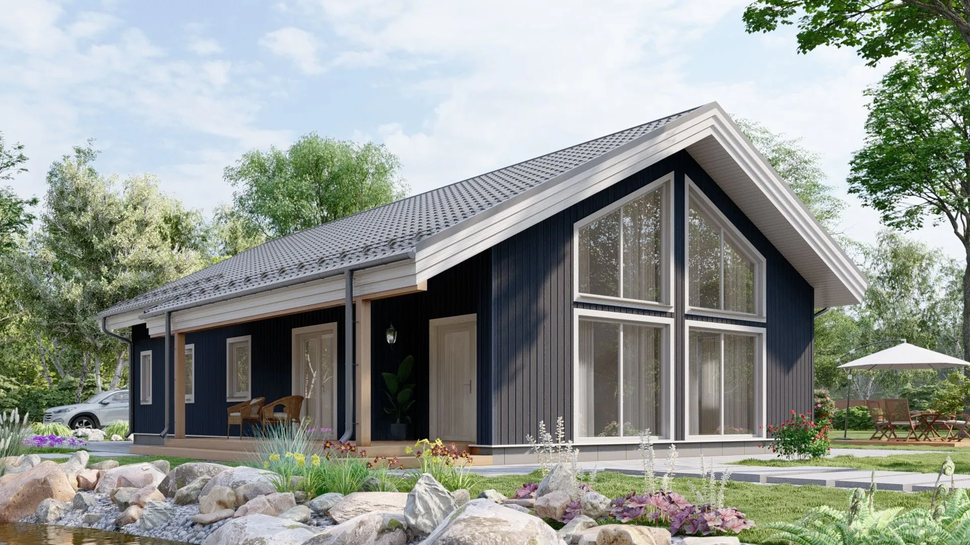 Каркасный дом Дания 4