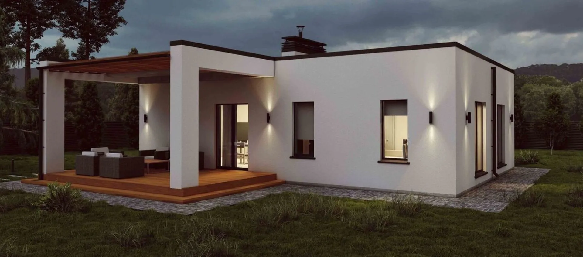 Дом из газобетона 