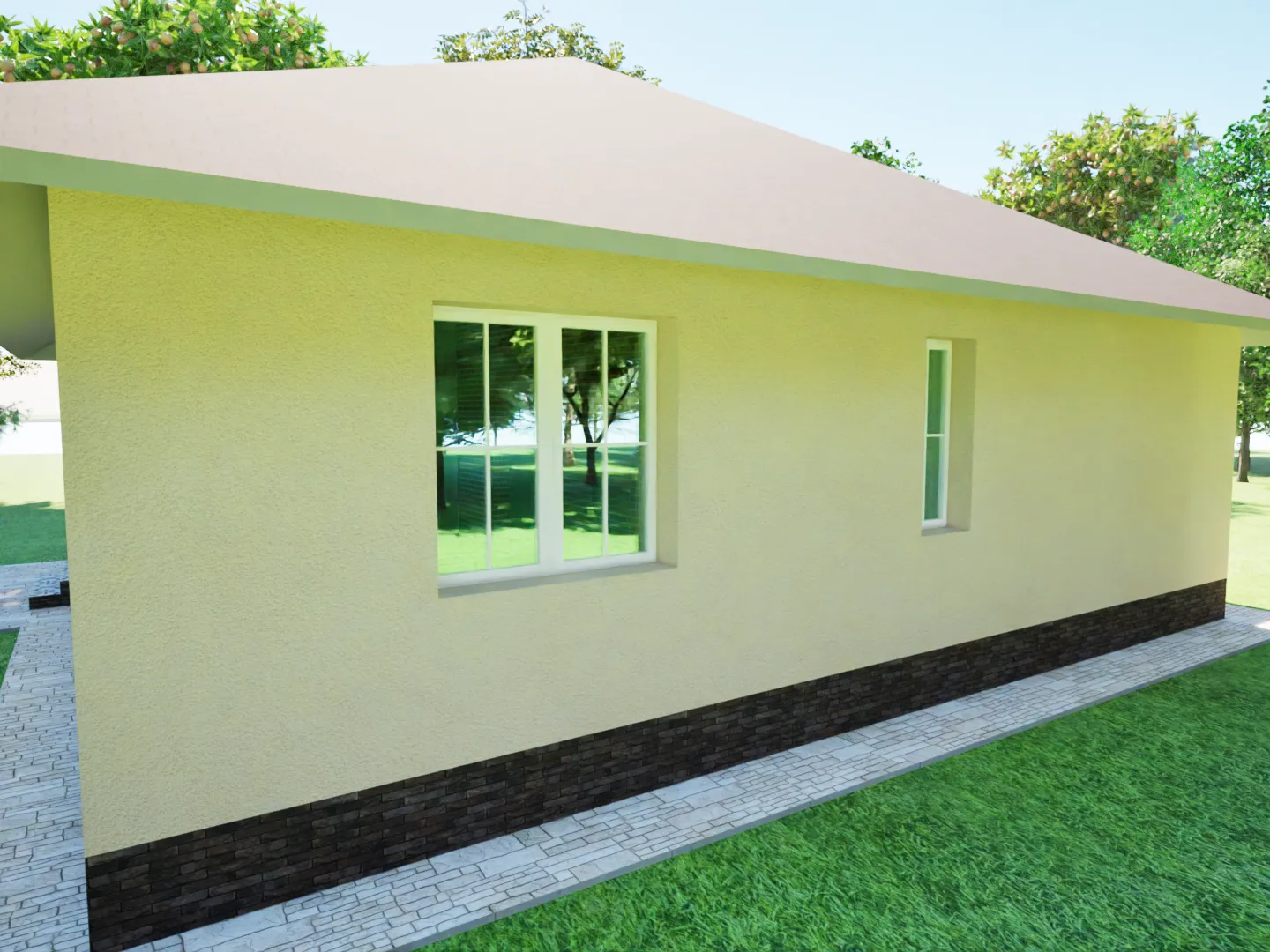 Проект одноэтажного дома Бетховен 2