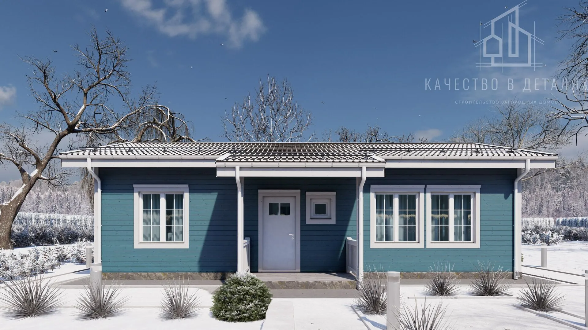 Одноэтажный дом НКвД-002_97_к