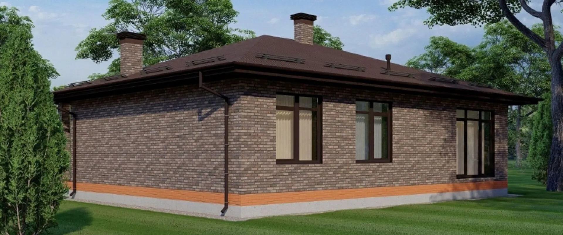 Одноэтажный дом АН 122