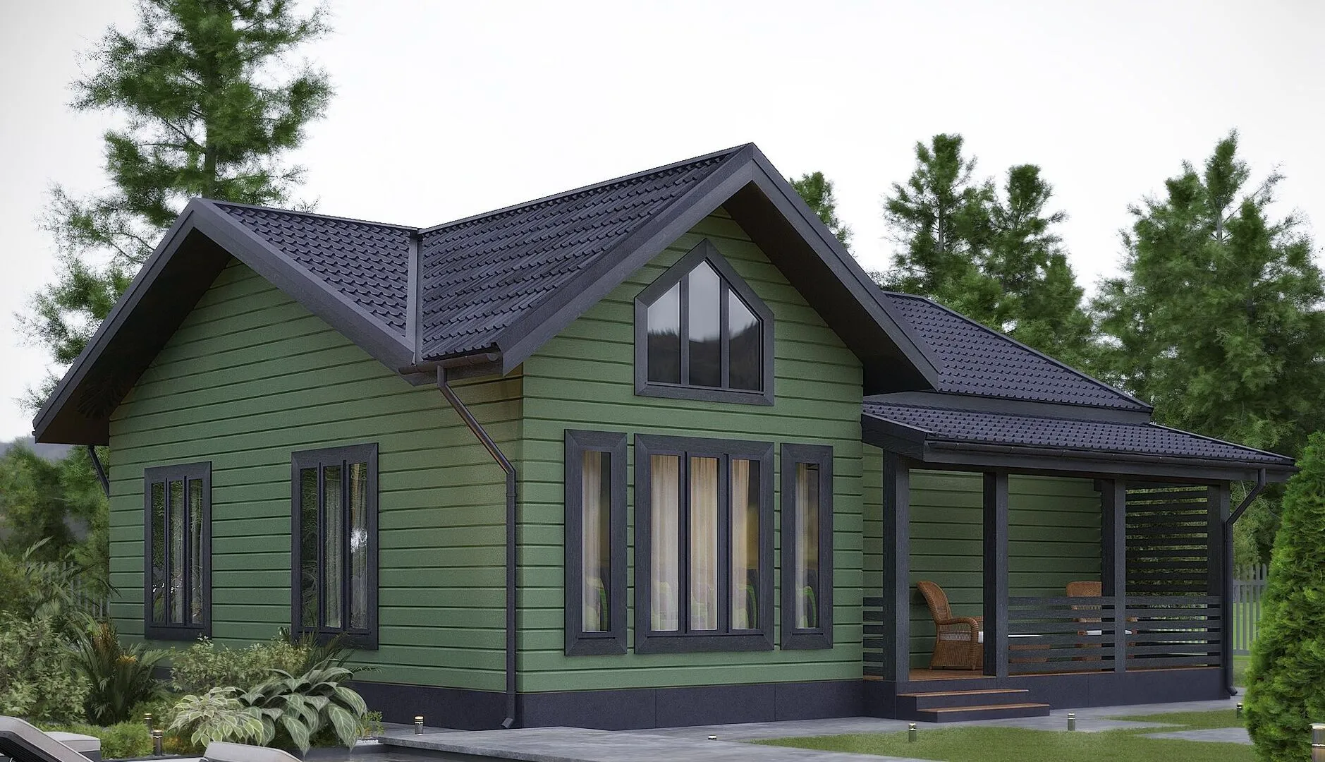 Каркасный дом «Инсбрук»