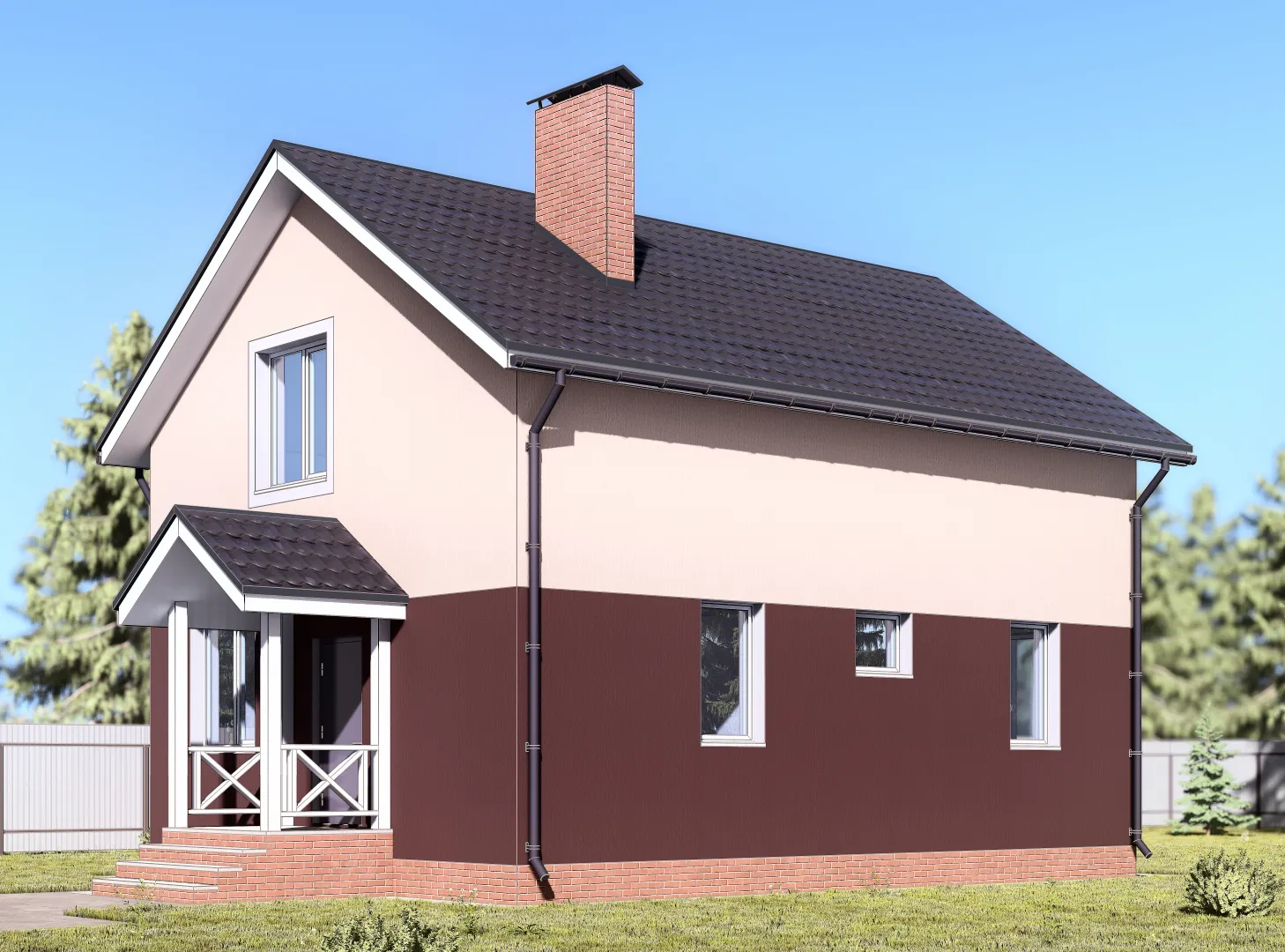 Проект загородного дома NHD-133