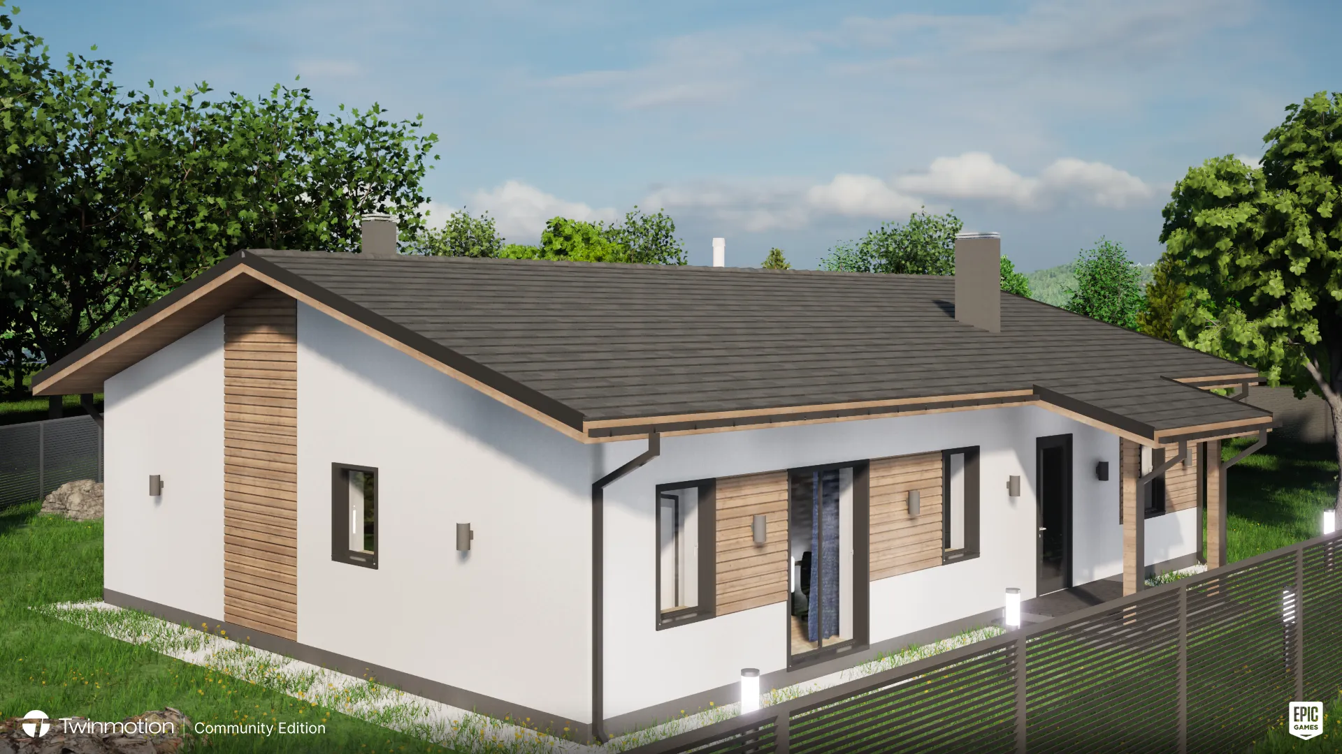 Загородный дом - Лесная сказка