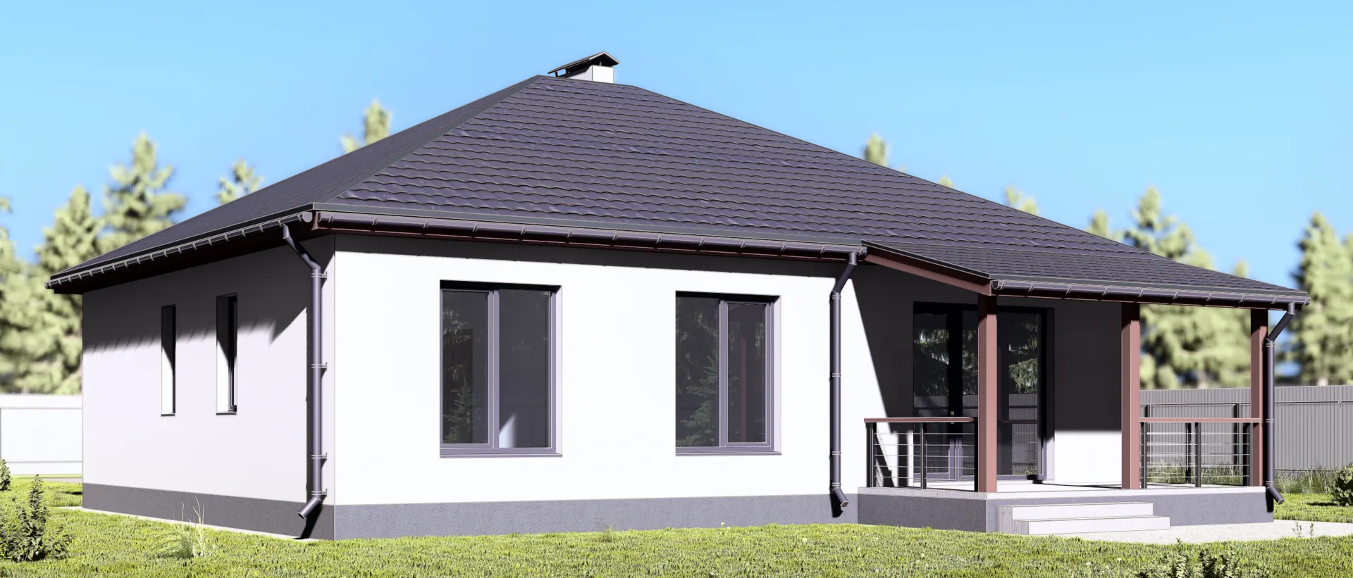 Проект загородного дома NHD-111