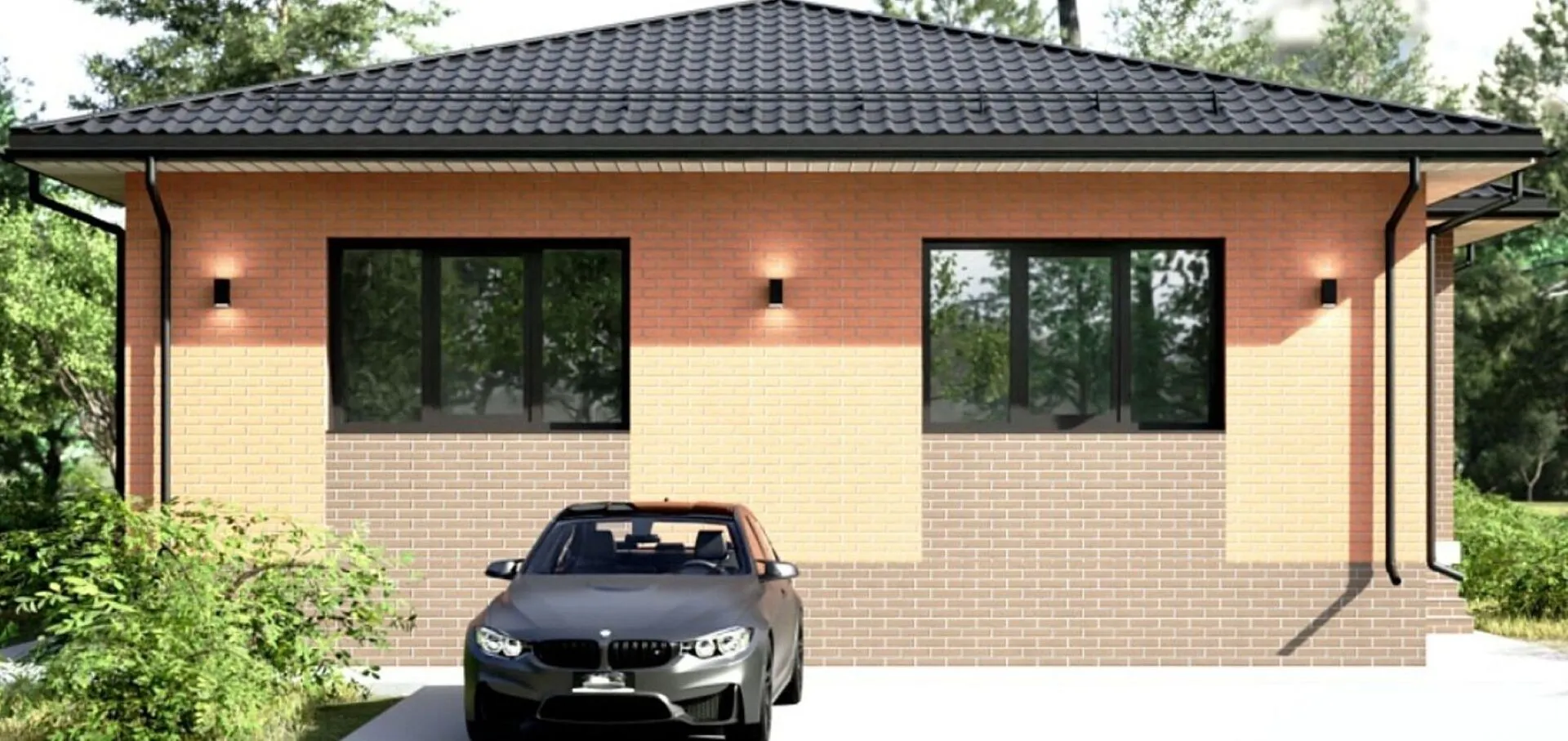 Загородный дом М12