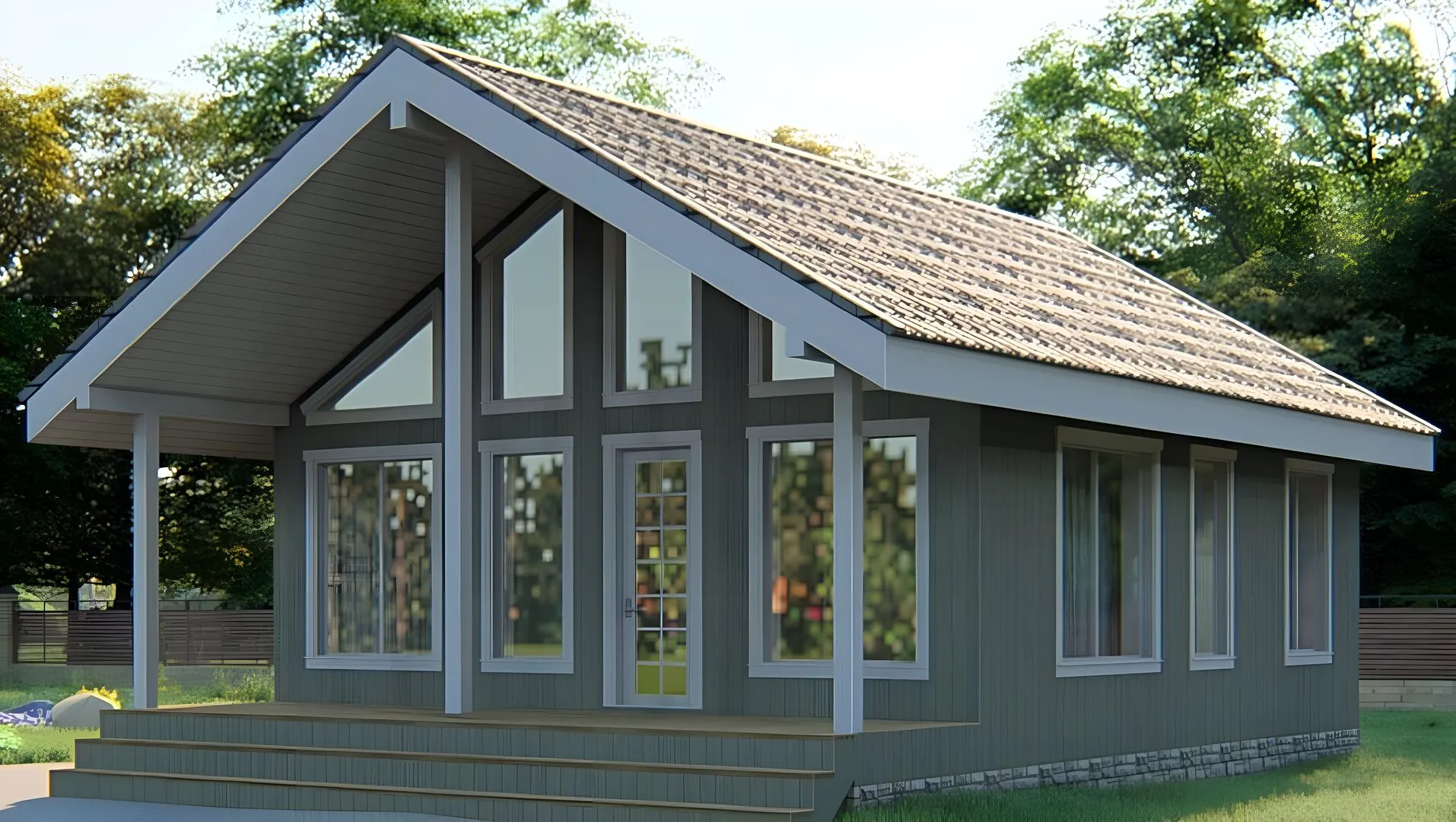 Каркасный дом № 23