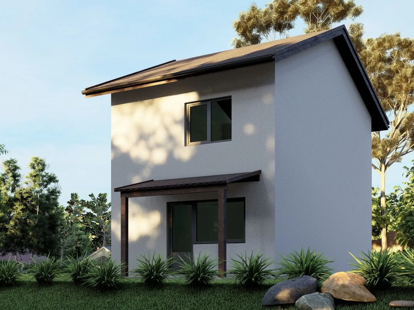 Двухэтажный дом Д-6-79