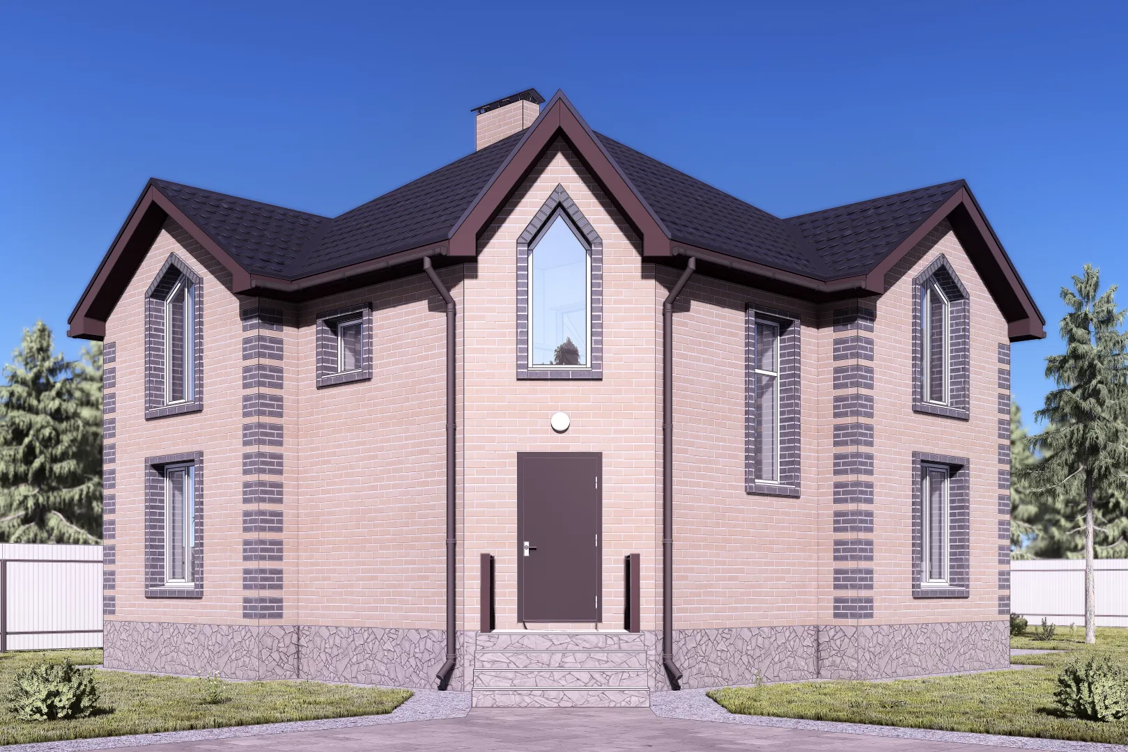 Проект загородного дома NHD-120