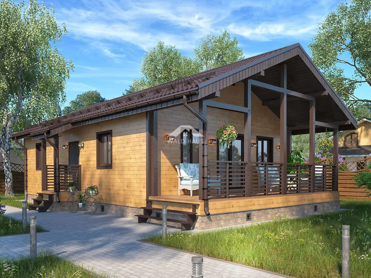 Каркасный дом 