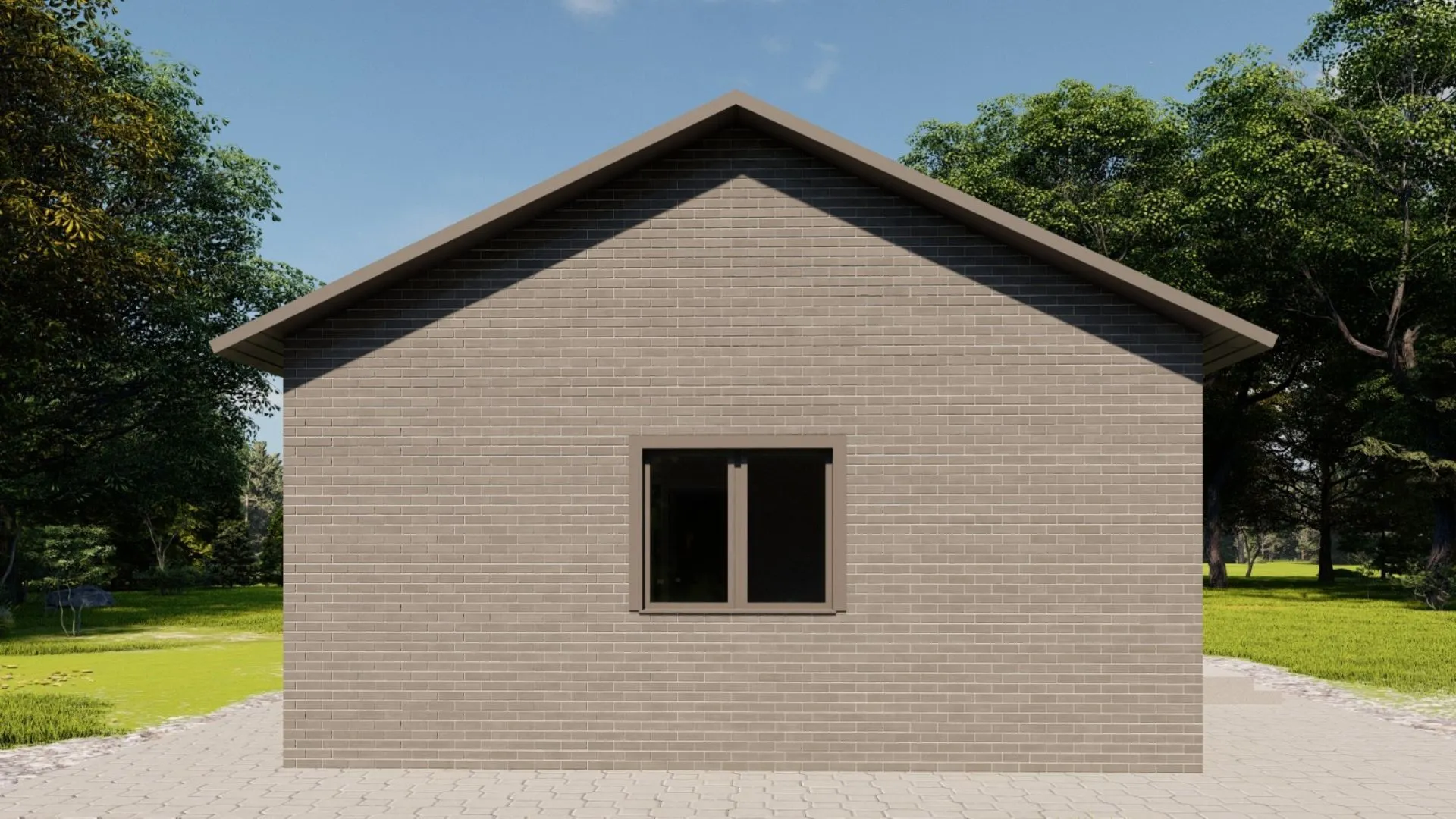 Одноэтажный жилой дом Волково