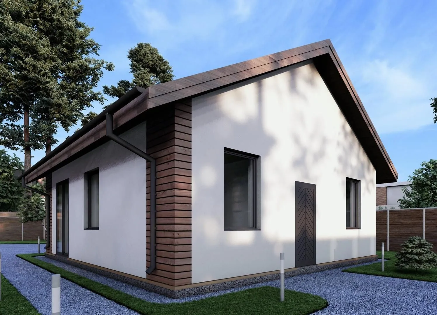 Одноэтажный дом Д-01