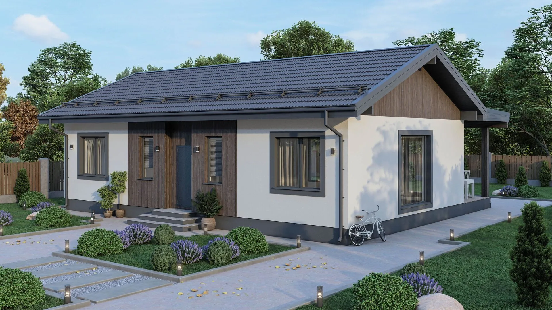 Одноэтажный дом Level2