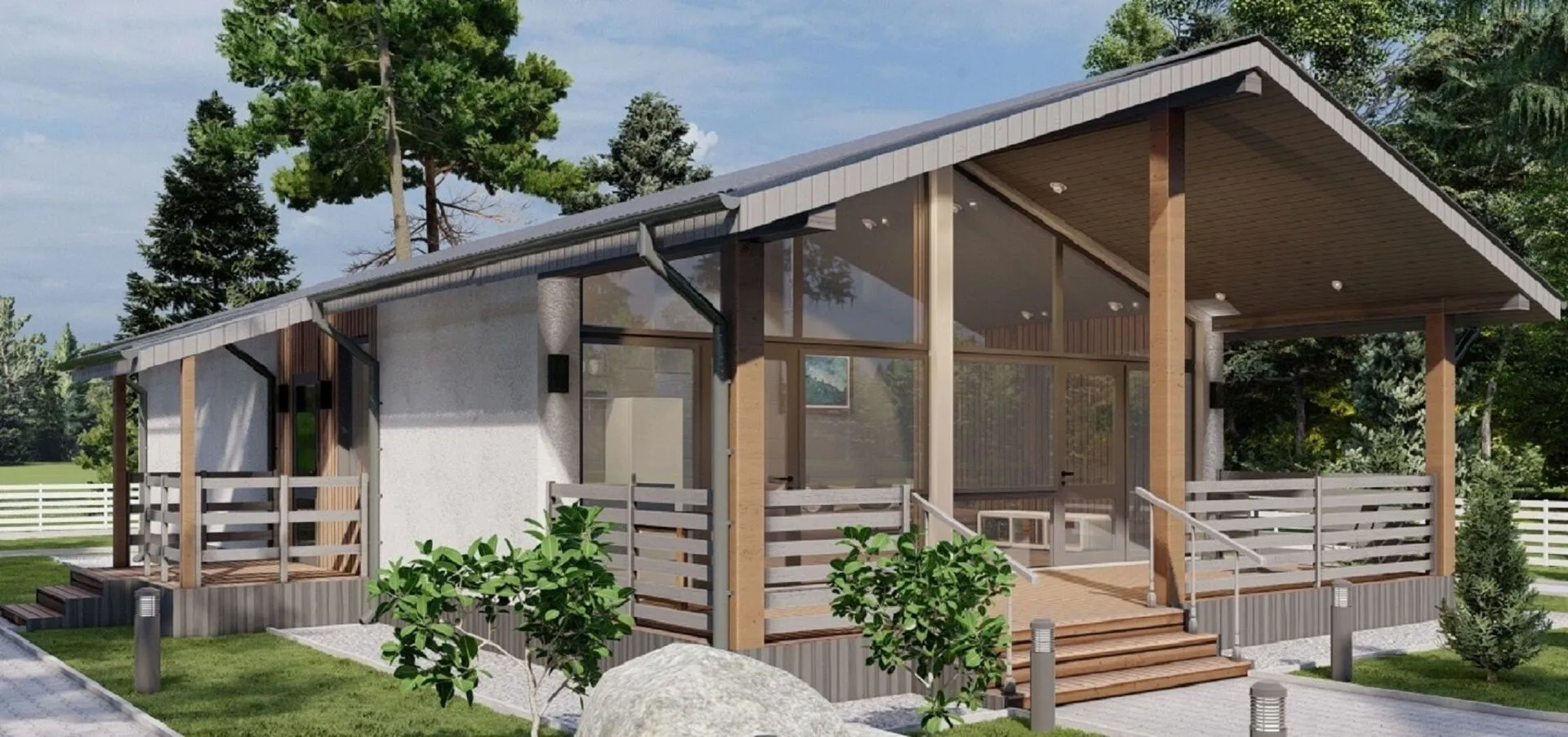 Загородный дом Фахверк