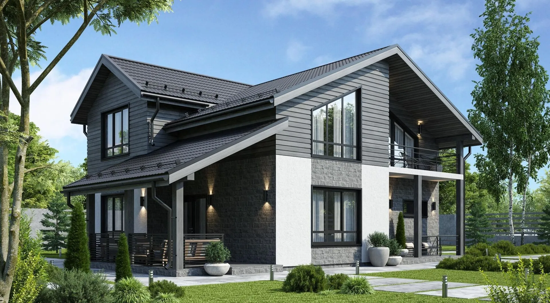 Загородный дом АС-214