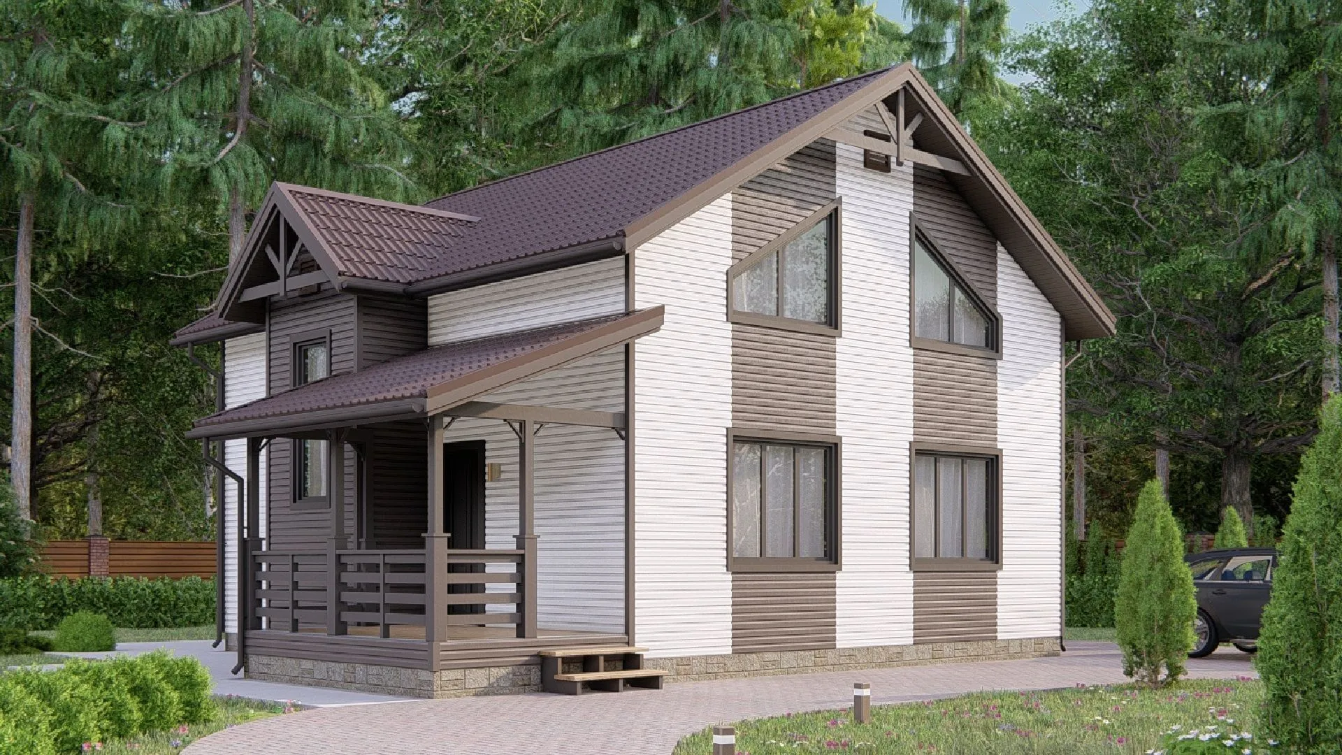 Каркасный дома Яуза 137