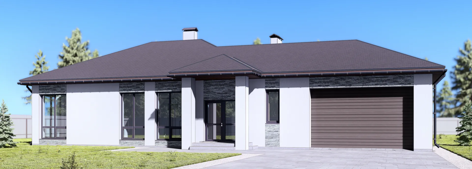 Проект загородного дома NHD-126