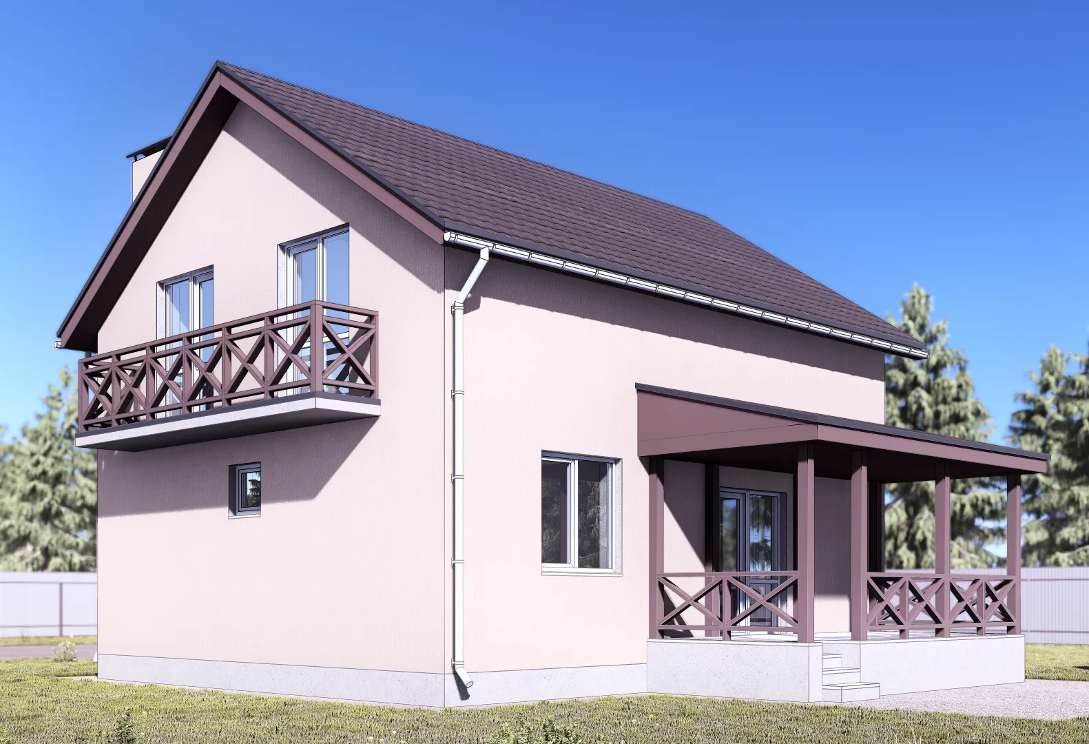 Проект загородного дома NHD-149