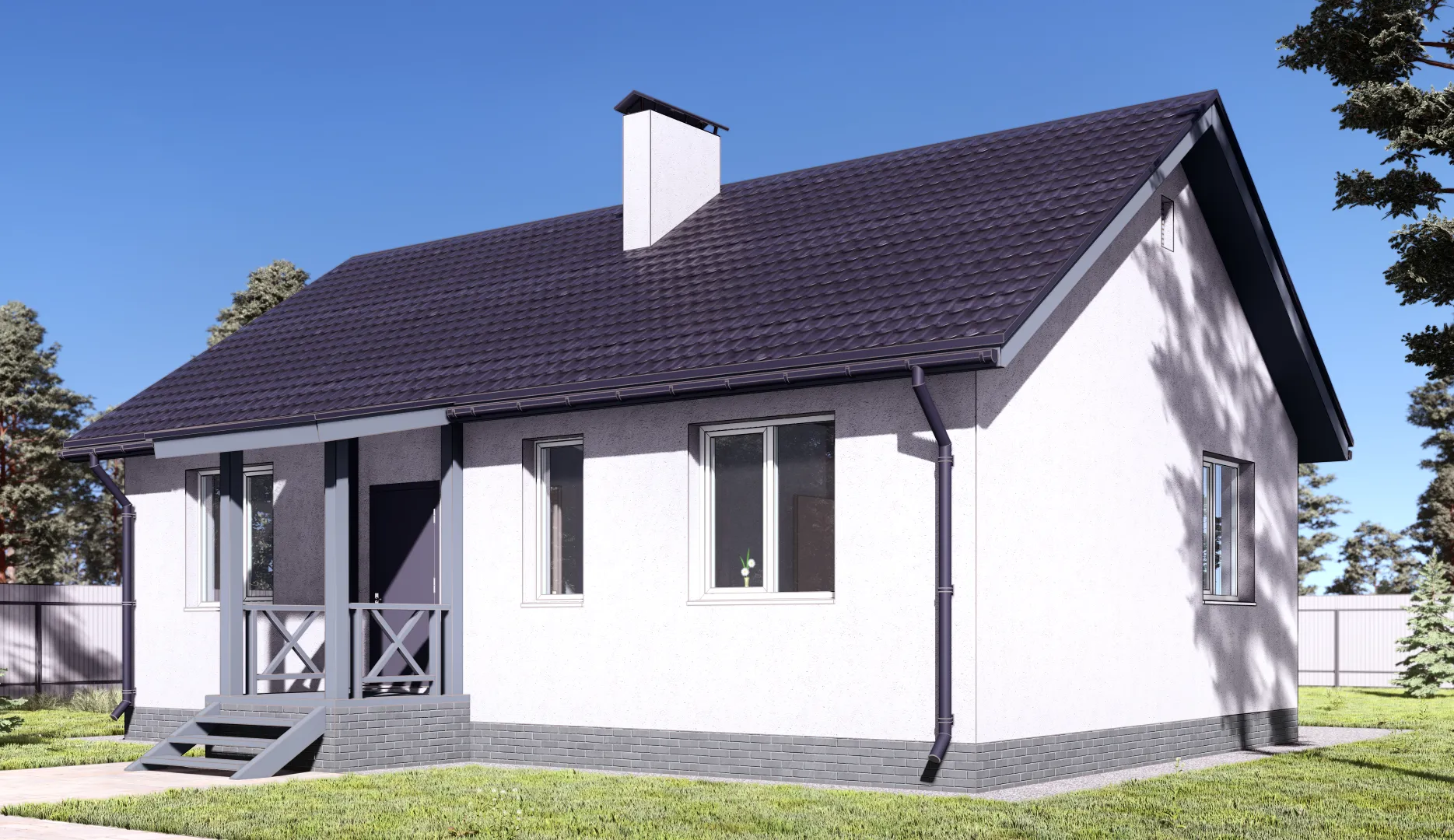 Проект загородного дома NHD-154