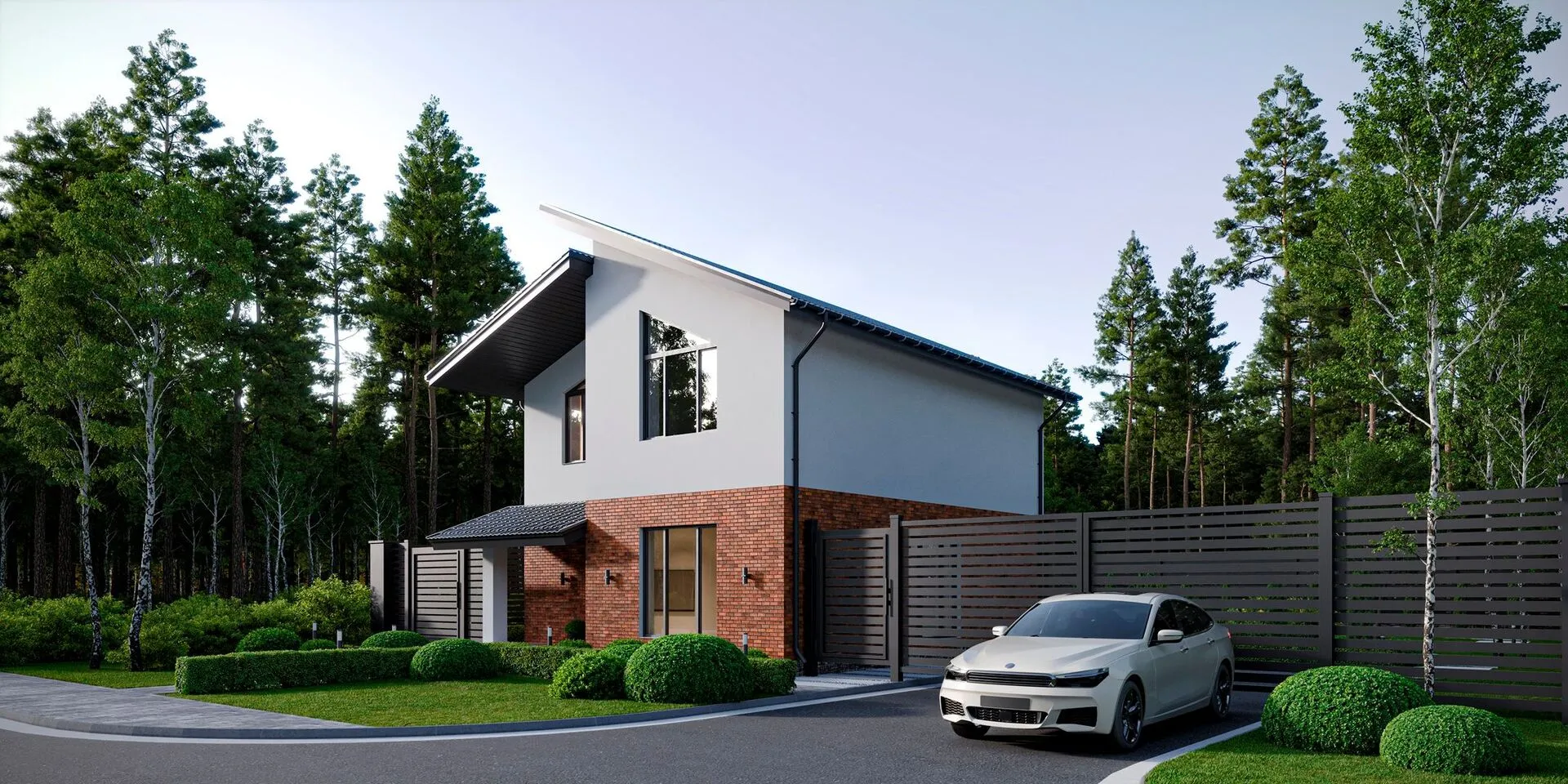 Двухэтажный жилой дом СВ-142