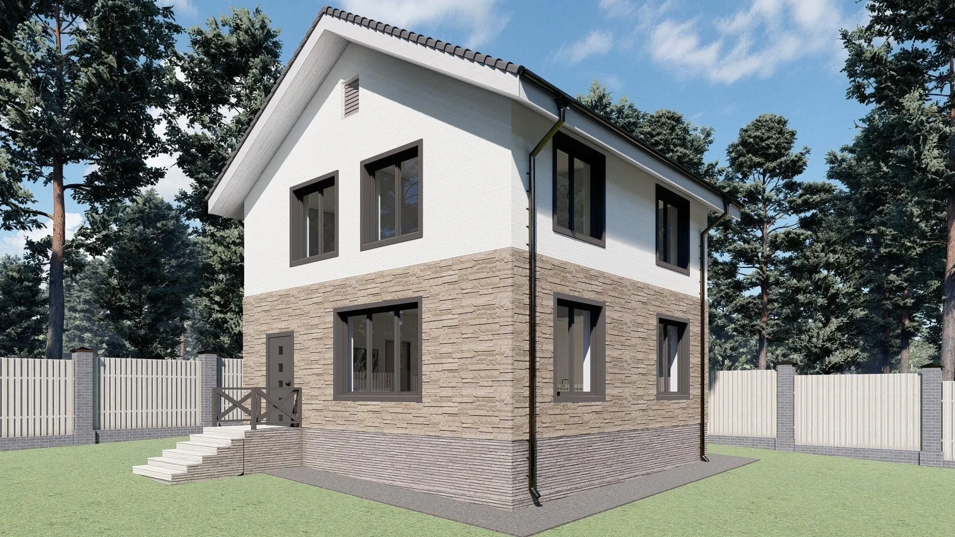 Загородный дом АС-228