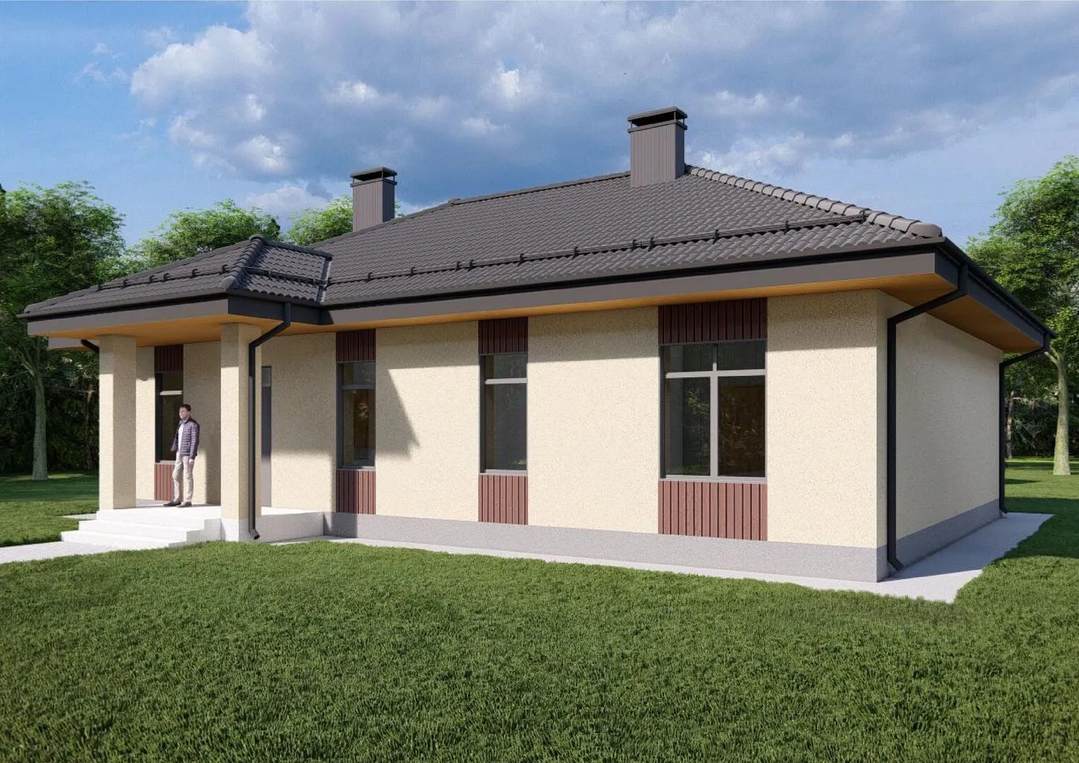 Одноэтажный пермяк-119