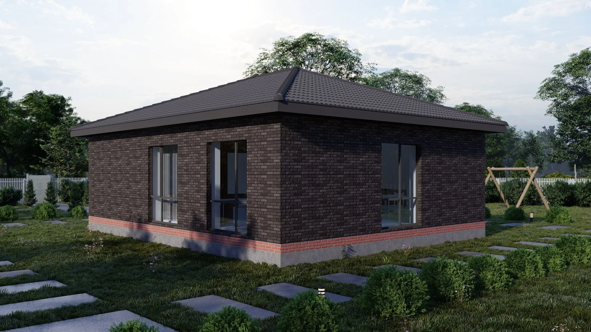 Дом Удачный одноэтажный