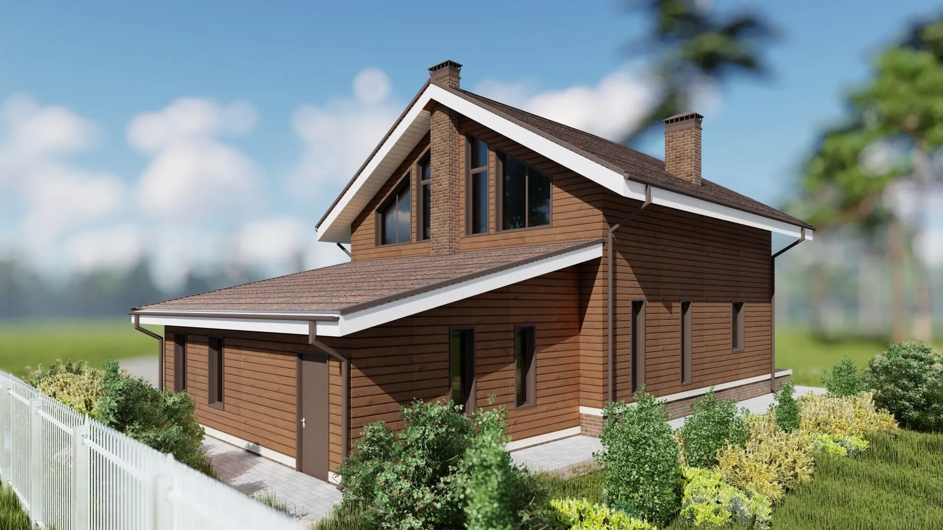 Загородный дом АС-233