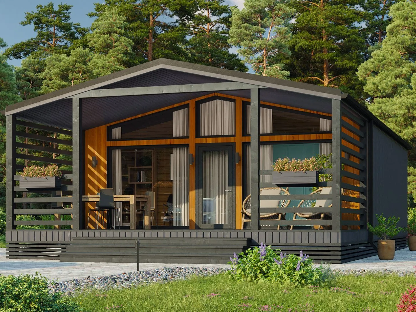 Проект Одноэтажный BARN 72