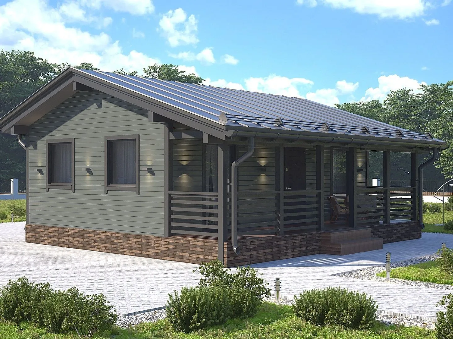 Каркасный дом 