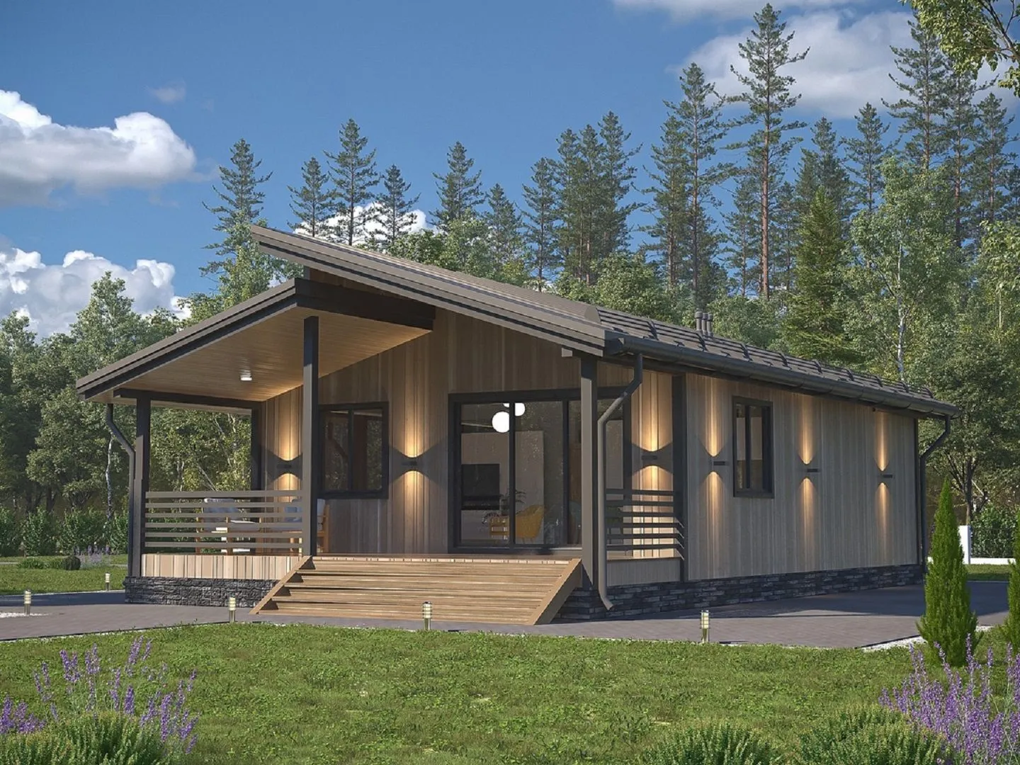 Каркасный дом 