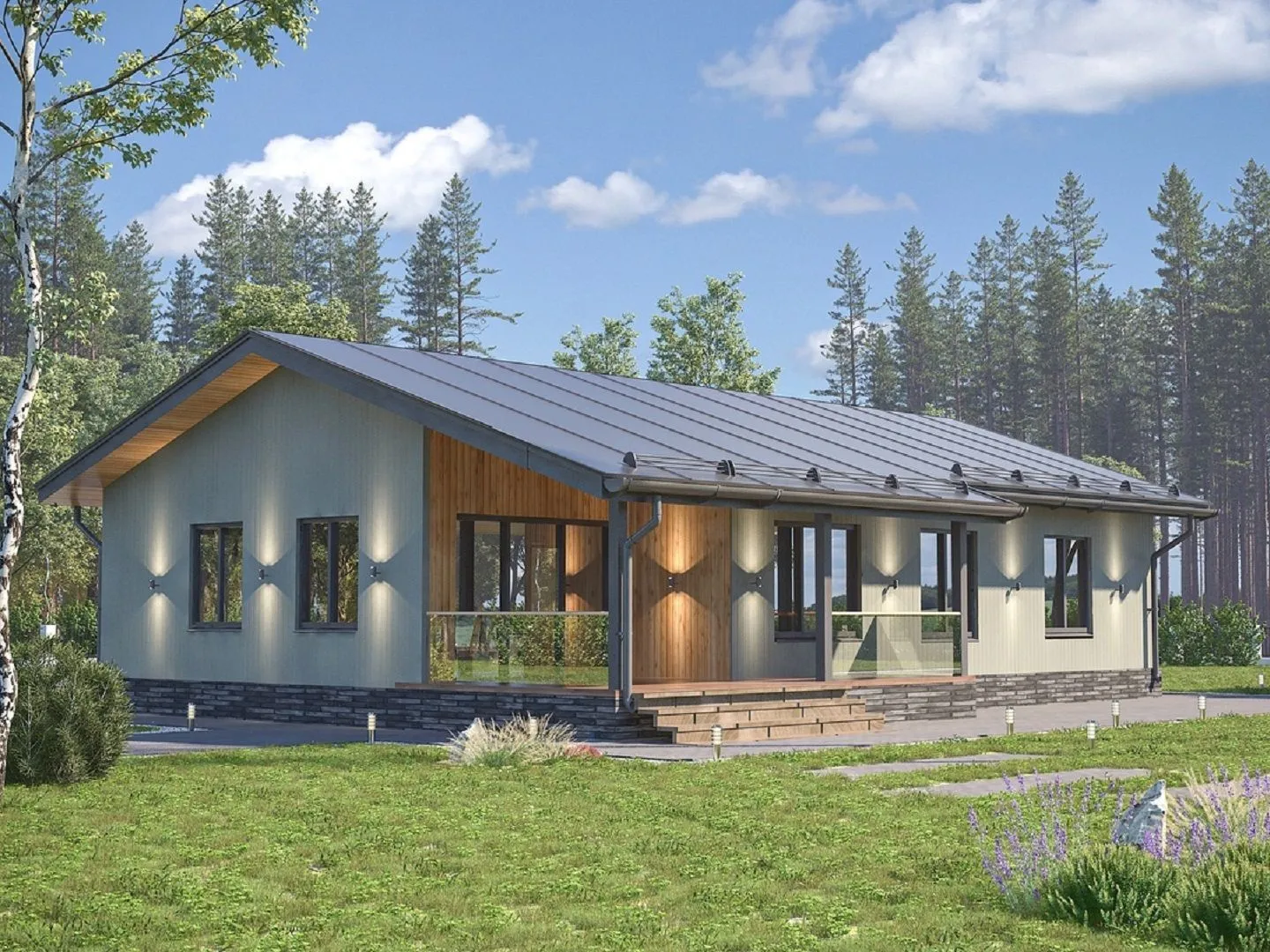 Каркасный дом 