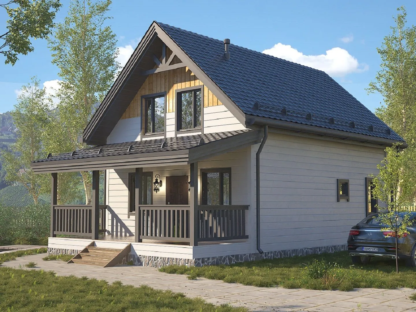 Каркасный дом 